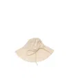 Kimhēkim Anna Cotton Corduroy Hat In Nude