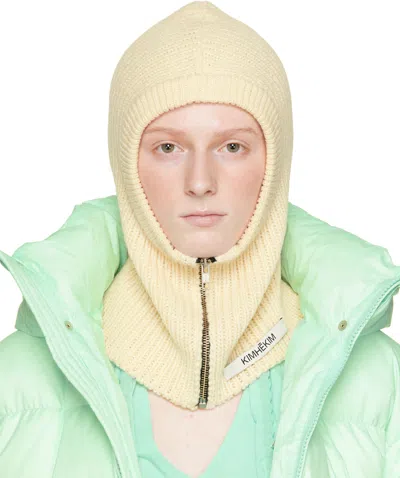Kimhēkim Beige Logo Balaclava