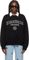 Kimhēkim Sweatshirt Mit Perlenverzierung In Black