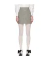 Kimhēkim Emblem Skirt In White