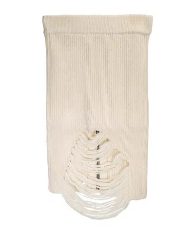 Kimhēkim Imitation Of An Old Knitted Skirt In Nude
