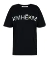 Kimhēkim Kimhekim Logo T-shirt In Black