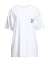 Kimhēkim Kimhekim Woman T-shirt White Size L Cotton In White