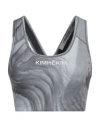 Kimhēkim Kimhekim Woman Top Grey Size M Polyester, Elastane In Grey