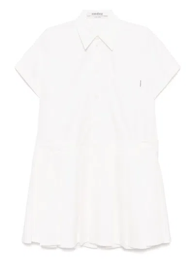 Kimhēkim Kokka Hemdkleid In Weiss