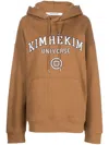 KIMHĒKIM LOGO-EMBROIDERED HOODIE