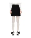 Kimhēkim Logo Skirt In Black