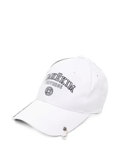 Kimhēkim Logo-embroidered Baseball Cap In Gray