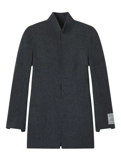 Kimhēkim Long-sleeve Coat In Gray