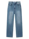 Kimhēkim Panelled Jeans In Blue