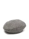Kimhēkim Pearl Embellished Beret In Black