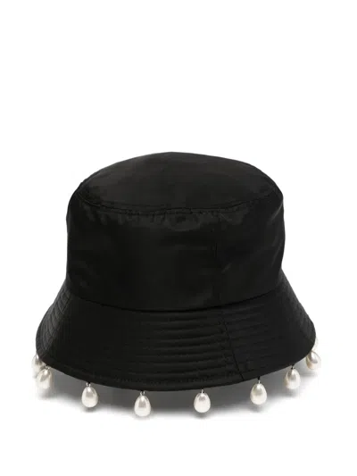 Kimhēkim Pearl-embellished Bucket Hat