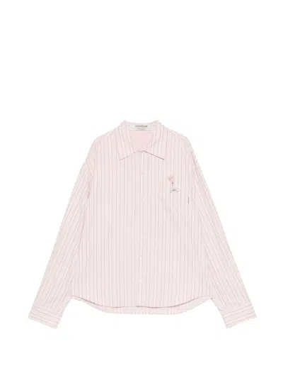 Kimhēkim Striped Shirt In Purple