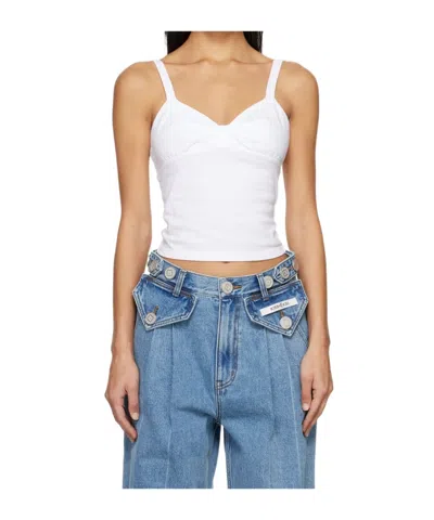 Kimhēkim V Neck Vest In Blue