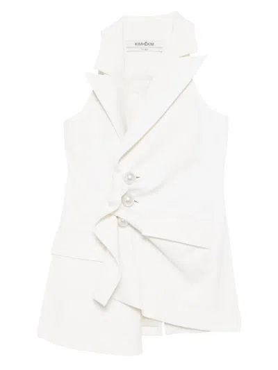 Kimhēkim Venus Waistcoat In Metallic
