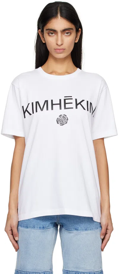 Kimhēkim White Rose T-shirt