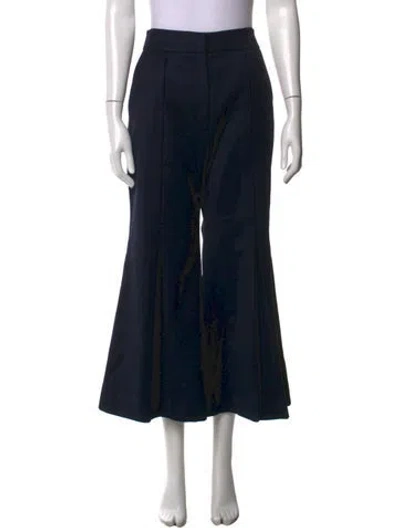 Pre-owned Kimhēkim Wide Leg Pants In Black