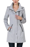 Kimi & Kai Molly Hooded Anorak Jacket In Gray