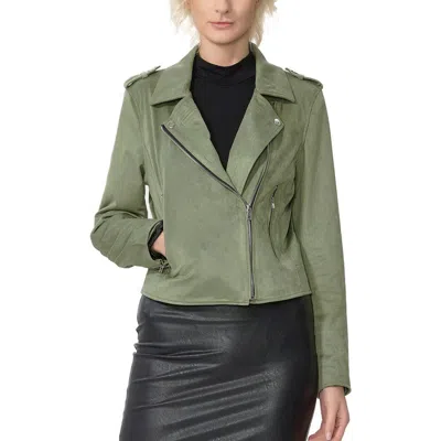 KIMI & KAI KIMI & KAI WILLA FAUX SUEDE MOTO JACKET