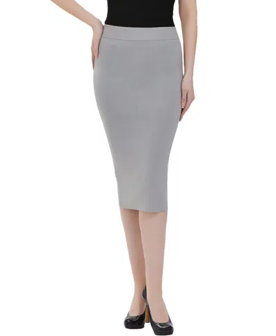Kimi & Kai Women's Knit Pencil Pull-on Skirts