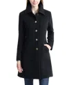 Kimi & Kai Women's Liz Wool Walking Coat In Blue