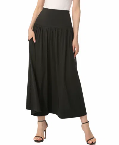 Kimi & Kai Women's Tiered Pull On Maxi Skirt