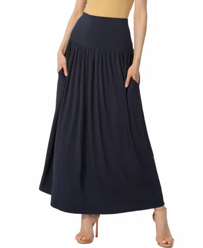 Kimi & Kai Women's Tiered Pull On Maxi Skirt