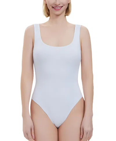 Kimi & Kai Women's U Neck Sleeveless Bodysuit Top