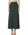 Kimi & Kai Waist Ruched Maxi Skirt
