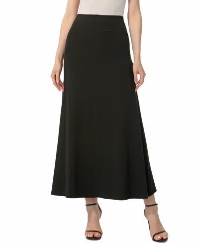 Kimi & Kai Women's Waist Ruched Pull On Maxi Skirt