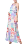 Kimi & Kai Pixie Maternity Nursing Maxi Dress