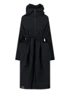Kimonorain Reversible Coat In Black