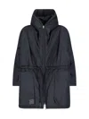 Kimo No-rain Reversible Waterproof Coat In Blue