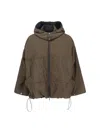 Kimo No-rain Reversible Waterproof Jacket In Brown