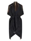 Kimo No-rain Reversible Waterproof Jacket In Black  