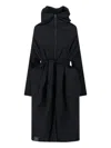 Kimonorain Reversible Coat In Black