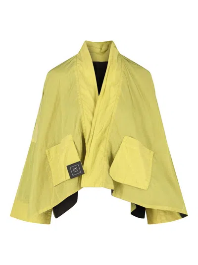 Kimonorain Waterproof Cape In Gold