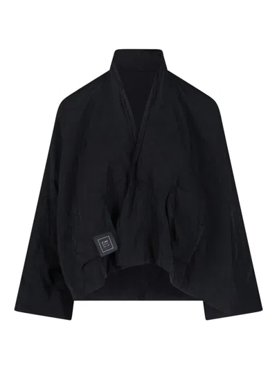 Kimonorain Waterproof Jacket In Black