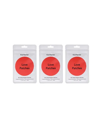 Kind Patches Women's Love Patches - 30 Count - Pack Of 3 In Multi