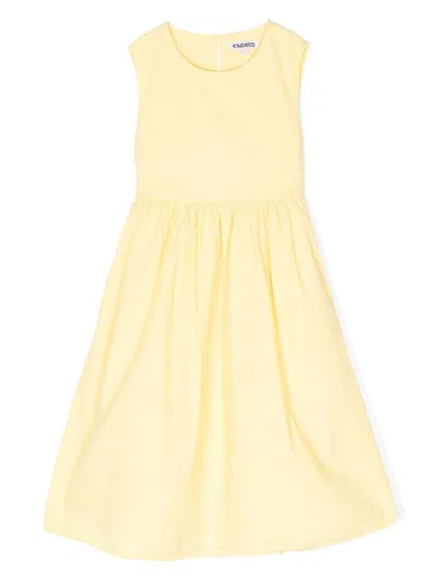 Kindred Kids' Bow-detail Sleeveless Dress In Yellow