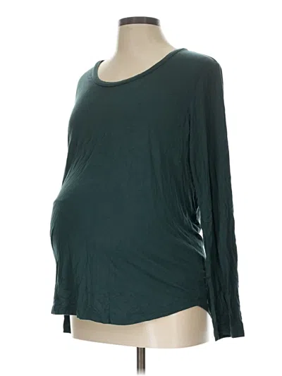 Pre-owned Kindred Bravely 3/4 Sleeve T-shirt In Green