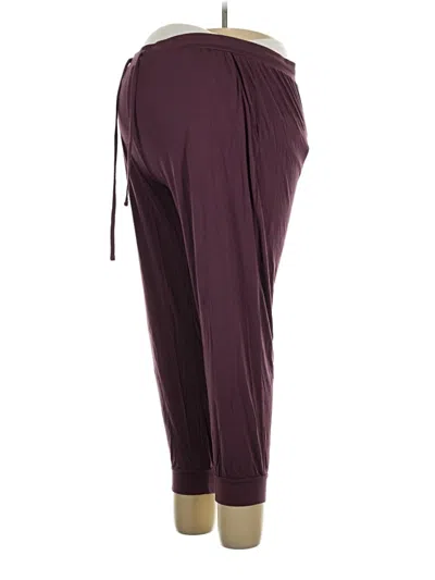 Pre-owned Kindred Bravely Active Pants In Burgundy
