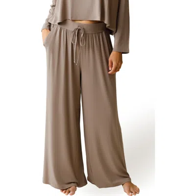 Kindred Bravely Aria Casual Lounge Pants In Brown