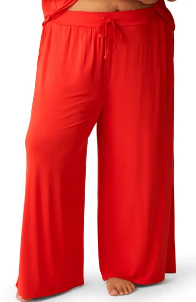 Kindred Bravely Aria Casual Lounge Pants Limited Edition Color In Red