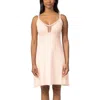 Kindred Bravely Aurora Mesh Nursing Nightgown In Pink
