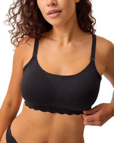 Kindred Bravely Barebond Maternity & Nursing Bralette In Black
