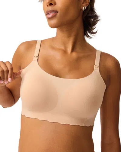 Kindred Bravely Barebond Maternity & Nursing Bralette In Neutral