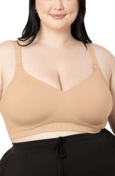Kindred Bravely Busty Sublime Contour Maternity & Nursing Bra In Neutral