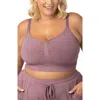 Kindred Bravely Simply Sublime Nursing Bra In Twilight In Pink