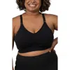 Kindred Bravely Busty Sublime Nursing Sports Bra In Black